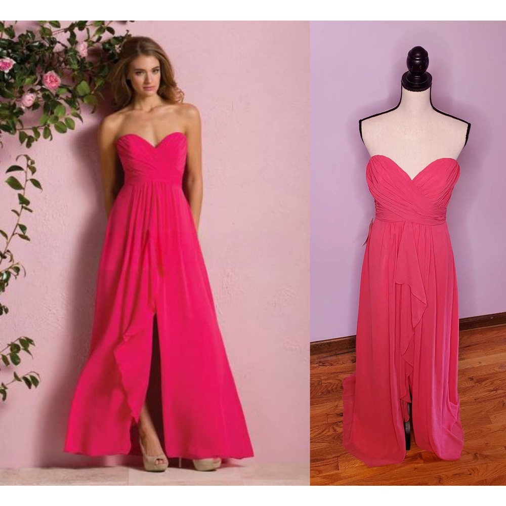 B2 BY JASMINE Strapless Peony Gown Prom Special Occasion Wedding B4101 Sz 12